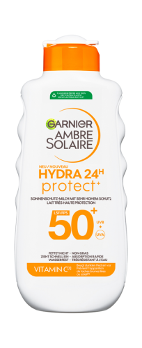 6 175ml Fl Garnier Ambre Solaire Sonnenmilch LSF 50 