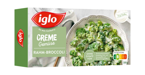 6 300gr Pg TKK Iglo Gemüse Creme Rahm Broccoli 