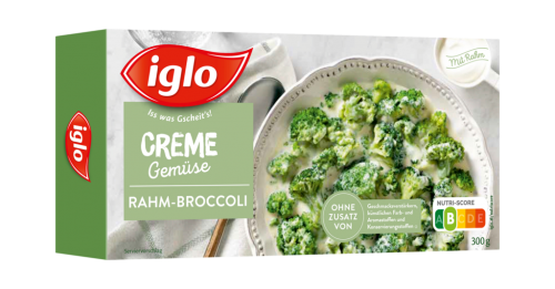6 300g Pg TKK Iglo Gemüse Creme Rahm Broccoli 