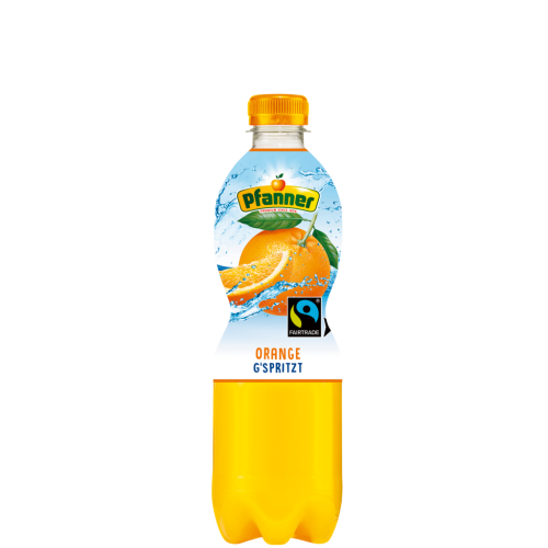 12 0.50l Fl Pfanner Orange gespritzt 