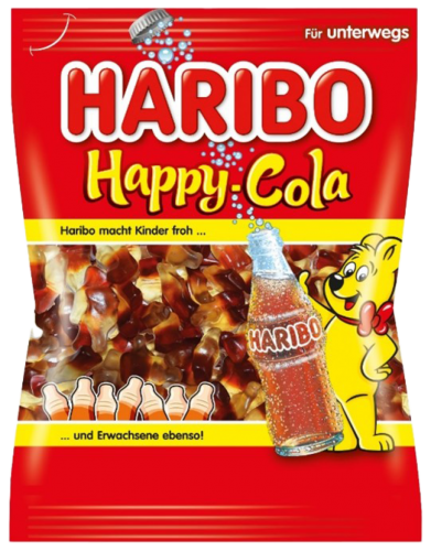 30 100g Bt Haribo Happy Cola 