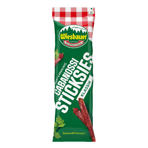 5 80g Pg Wiesbauer Cabanossi Sticksies Klassik 