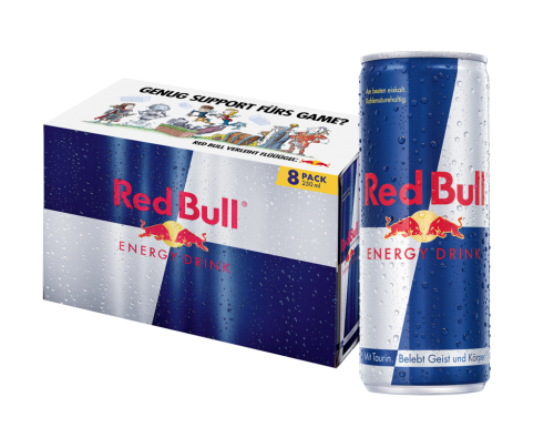 3 8/0.25MP Red Bull Energy Drink 