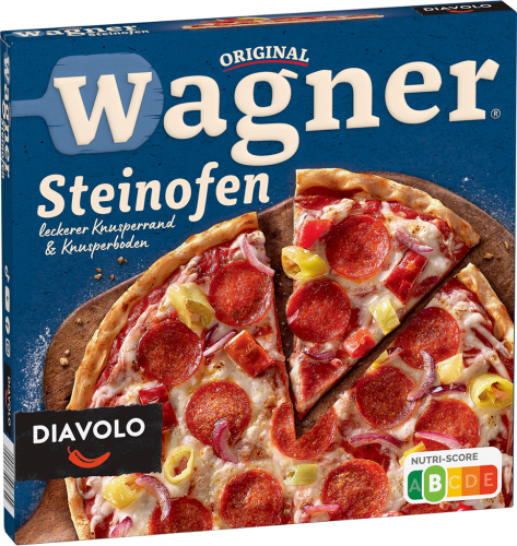 10 350grPg TKK Wagner Steinofen Diavolo Pizza 