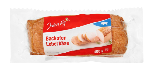 5 400g Pg Jeden Tag Leberkäse vac 