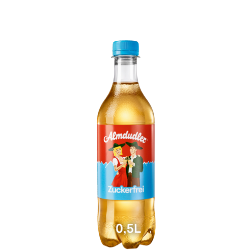 6 0.50l Fl Almdudler zuckerfrei PET EWP 