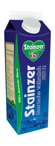 12 1.00l Pg Stainzer Vollmilch 3,5% 
