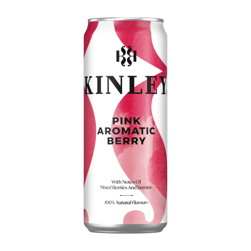 24 0.33l Ds Kinley Pink Aromatic Berry 