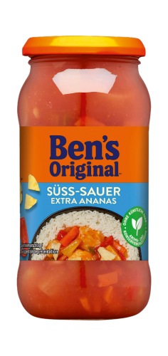 6 400gr Gl Bens Sauce süß-sauer extra Ananas 