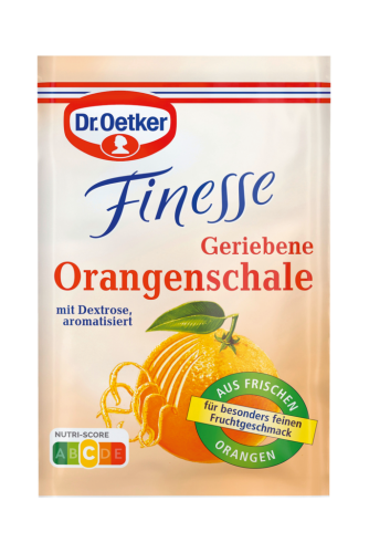 12 3St Pg Dr. Oetker Aroma Finesse Orangenschale gerieben 6g 