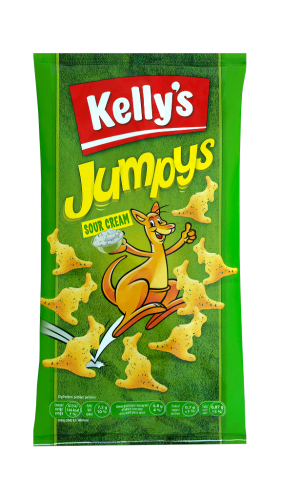 20 75g Bt Kelly´s Jumpys Sour Cream 