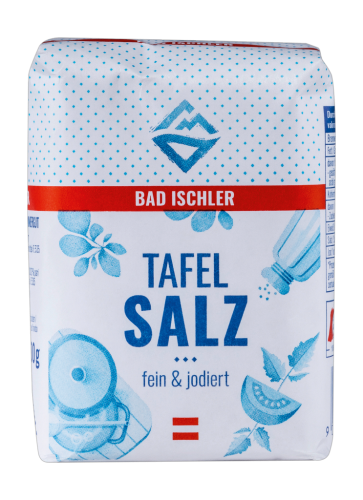 20 500g Pg Bad Ischler Tafel-Salz jodiert 
