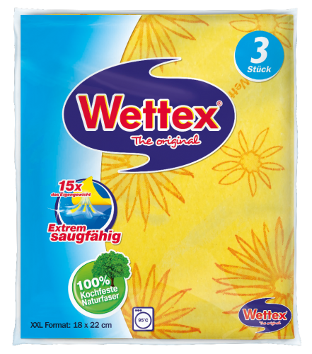 1 3er   Pg Wettex Schwammtuch  