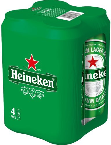 6 4/0.5lDs Heineken Dose 