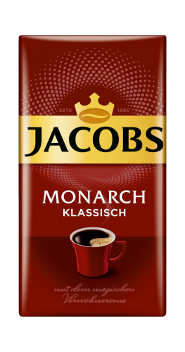 1 500gr Pg Jacobs Monarch gemahlen 