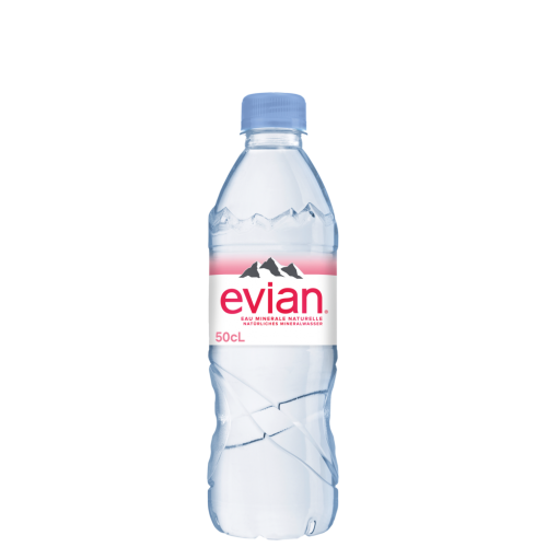 24 0.50l Fl Evian Mineralwasser PET 
