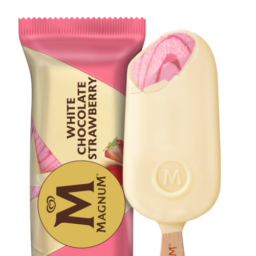 20 100mlPg Eskimo Magnum Strawberry White 