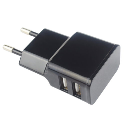 3 1 St Pg Dual USB Ladestecker schwarz 