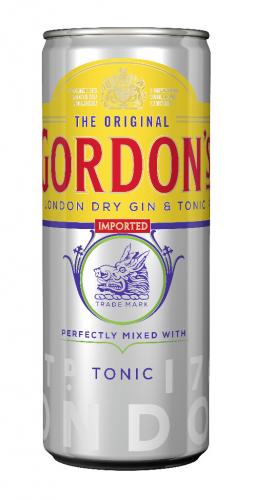 12 0.25l Ds Gordon's Gin Tonic 6.4% 