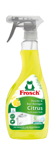 8 500ml Fl Frosch Bad-Reiniger Zitrus Sprühflasche 