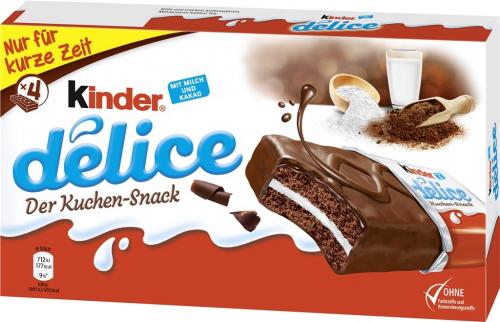 6  156gr Pg Kinder Delice T4 