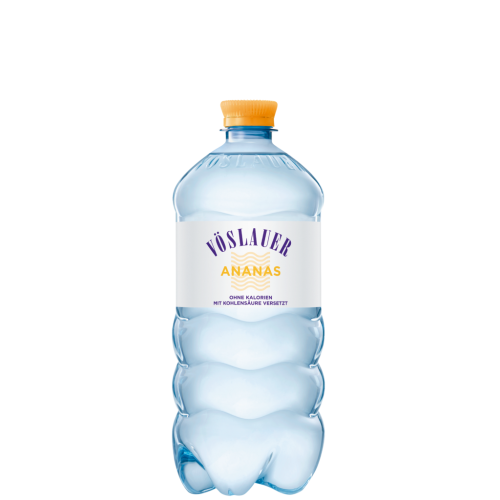 6 1.00l Fl Vöslauer Flavours Ananas PET EWP 