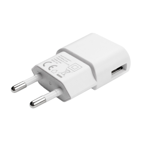 3 1 St Pg Single USB Ladestecker weiß 