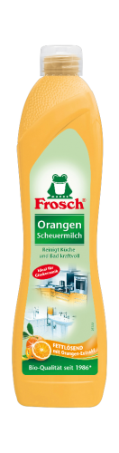 10 0.50l Fl Frosch Scheuermilch Orange 