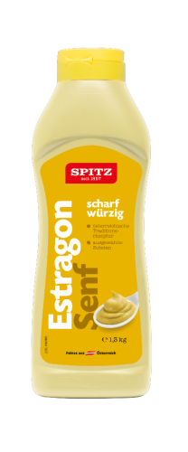 6 1.3kg Tb Spitz Estragon Senf Stehflasche (6) 