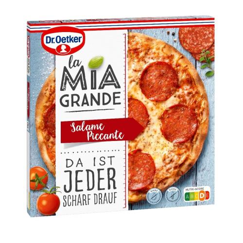 8 380gr Pg TKK Dr. Oetker La Mia Grande Pizza Salame 