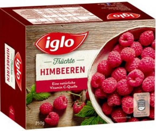 10 250gr Pg TKK Iglo Himbeeren 