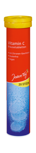 24 80gr Pg Jeden Tag Brausetabletten Vitamin C 20St 