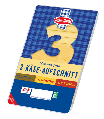 1 150g Pg Schärdinger 3er Käsemix Scheiben 