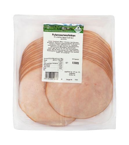 1 500g Pg Greis.Puten-Saunaschinken 