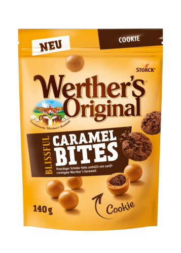 16 140gr Pg Werthers Original Caramel Bites Cookie 