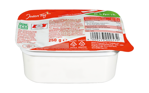 8 250g Pg Jeden Tag Topfen 20% 