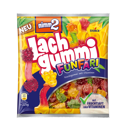 18 225gr Pg Nimm 2 Lachgummi Funfari 