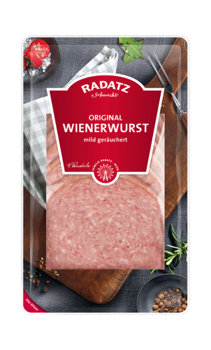 1 400g Pg Radatz Wiener geschnitten  