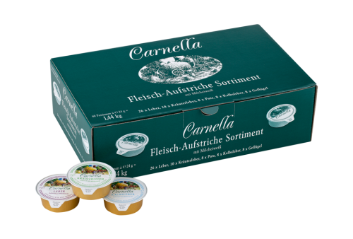 1 60St Pg Carnella Aufstriche sortiert à 24g 