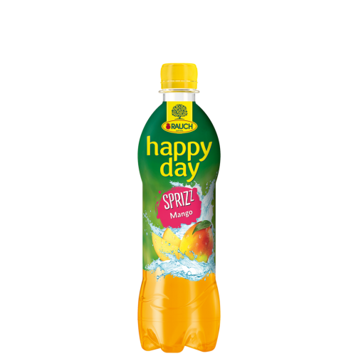12 0.50l Fl Rauch Happy Day Sprizz Mango PET EWP 