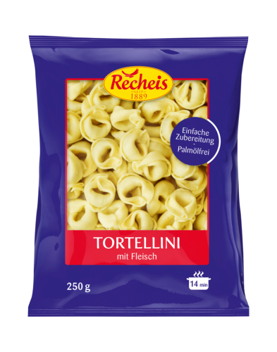 12 250g Pg Recheis Tortellini pikant mit Fleisch 