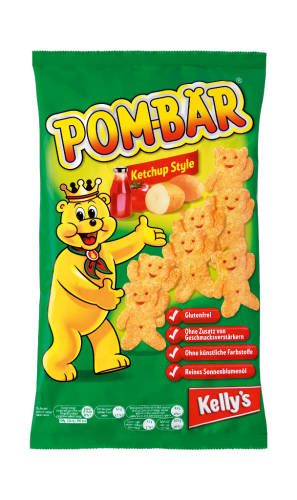 12 70g Bt Kelly´s Pom-Bär Ketchup 