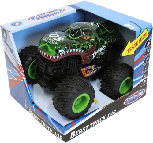 1 1St Pg Speedzone D/C Beast Truck, Licht & Sound, Friktion 