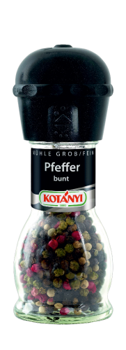 4 1St Pg Kotanyi schwarz Pfeffer Mühle  