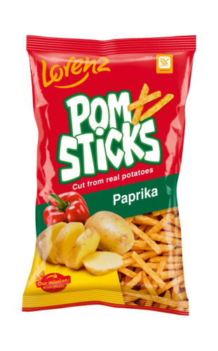 12 100g Pg Lorenz Pomsticks Paprika 