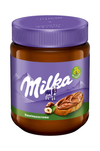 1 350gr Pg Milka Aufstrich Haselnusscreme  