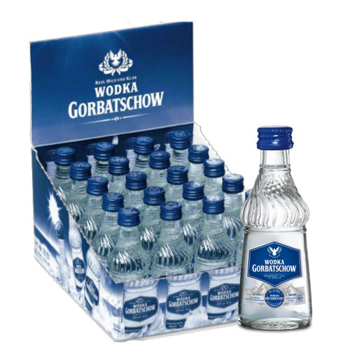 20 0,04lFl Wodka Gorbatschow 