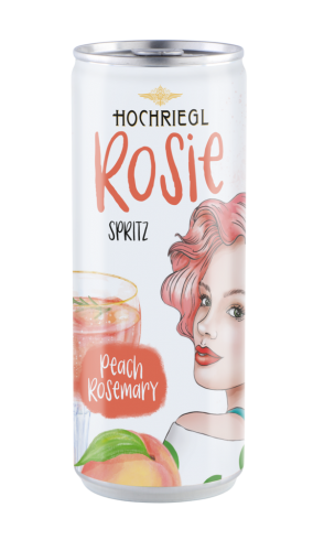 12 0.25lDs Hochriegl Wine-Spritz Rosie Pfirsich 