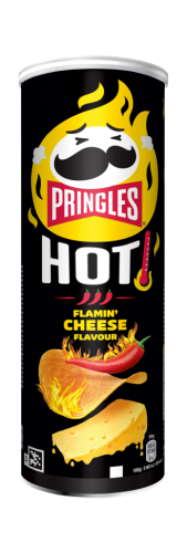 19 160gDs Pringles Hot Flaming Cheese 
