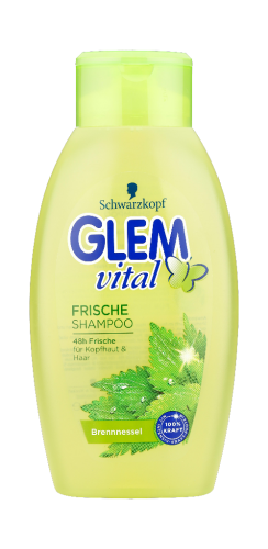 12 350mlFl Glem vital Brennnessel Frische Shampo 